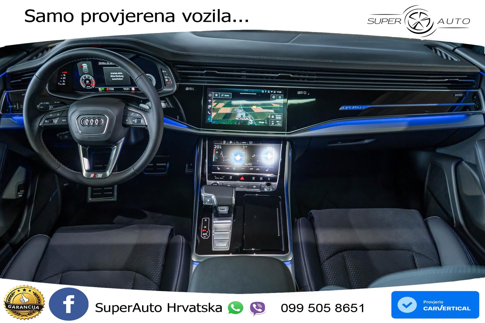 Audi Q8 50 TDI V6 (286 KS) quattro Tiptronic LED+GR SJED+ACC