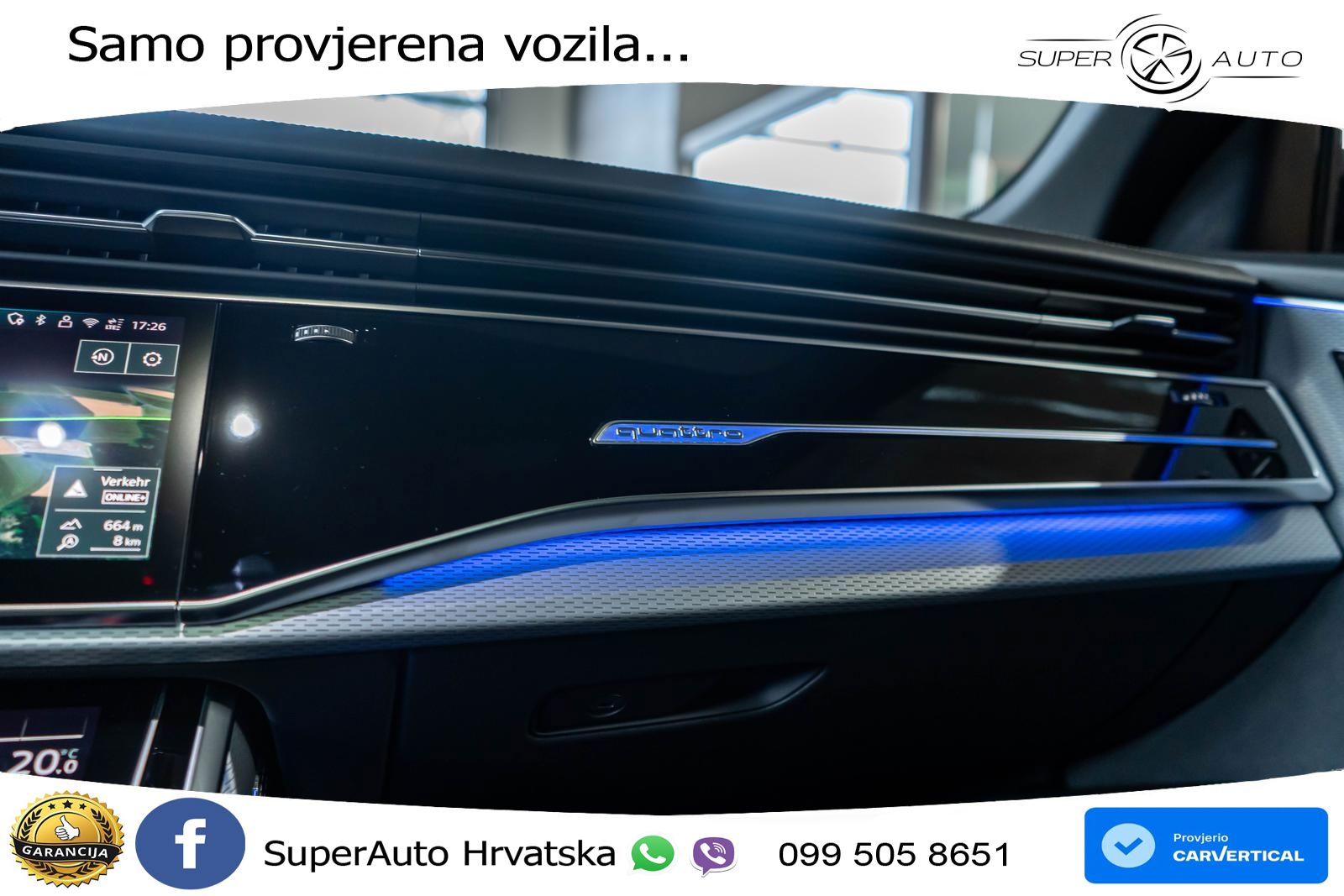 Audi Q8 50 TDI V6 (286 KS) quattro Tiptronic LED+GR SJED+ACC