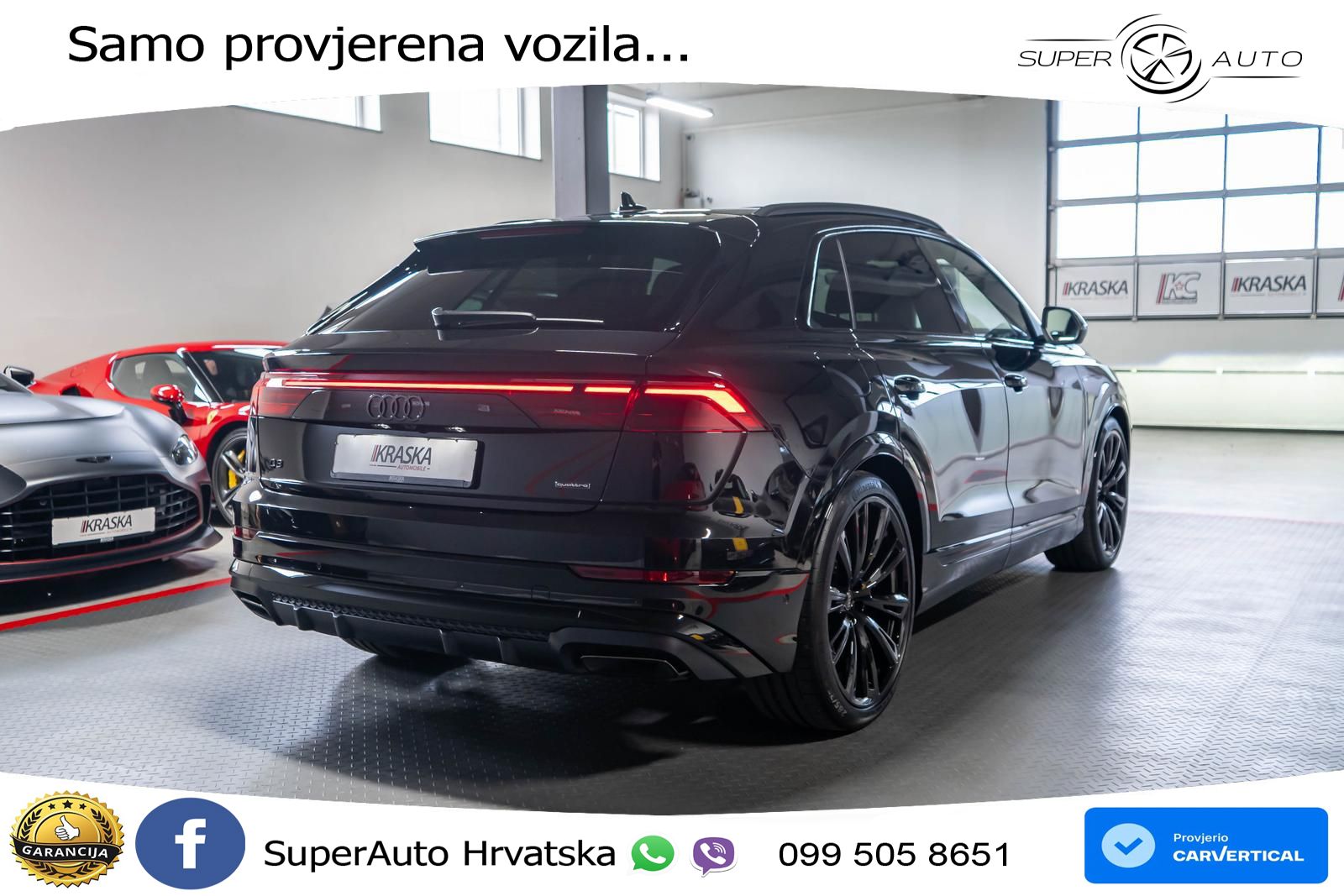 Audi Q8 50 TDI V6 (286 KS) quattro Tiptronic LED+GR SJED+ACC