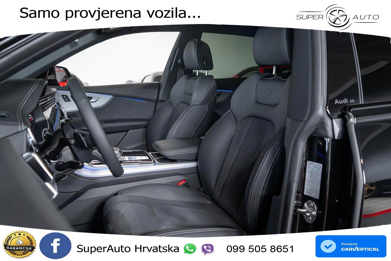 Audi Q8 50 TDI V6 (286 KS) quattro Tiptronic LED+GR SJED+ACC