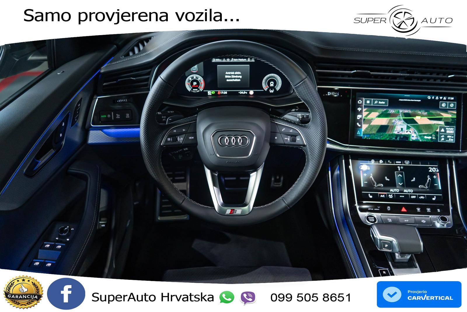 Audi Q8 50 TDI V6 (286 KS) quattro Tiptronic LED+GR SJED+ACC