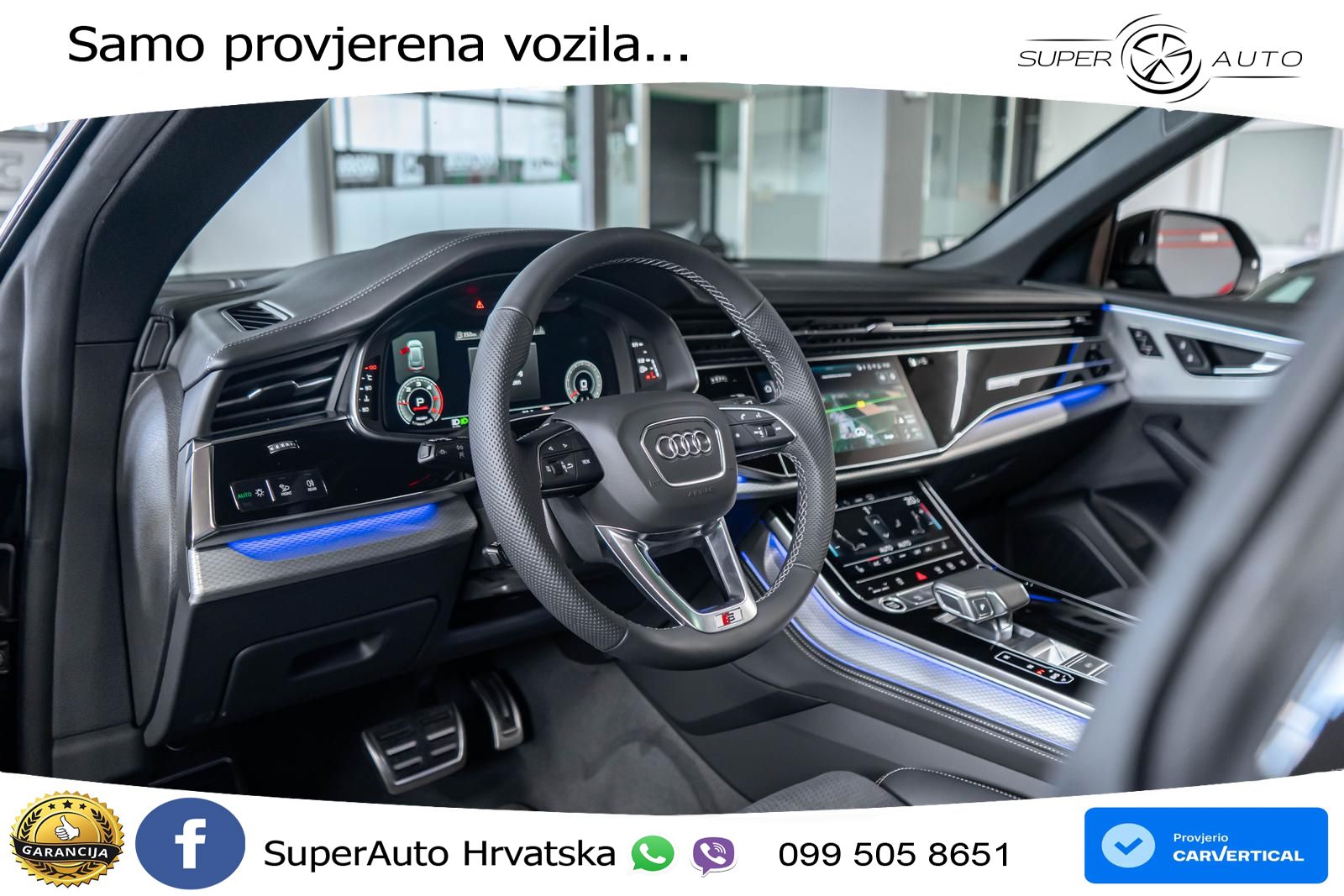 Audi Q8 50 TDI V6 (286 KS) quattro Tiptronic LED+GR SJED+ACC