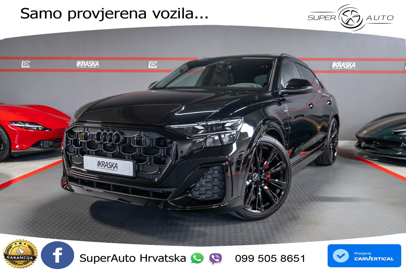 Audi Q8 50 TDI V6 (286 KS) quattro Tiptronic LED+GR SJED+ACC