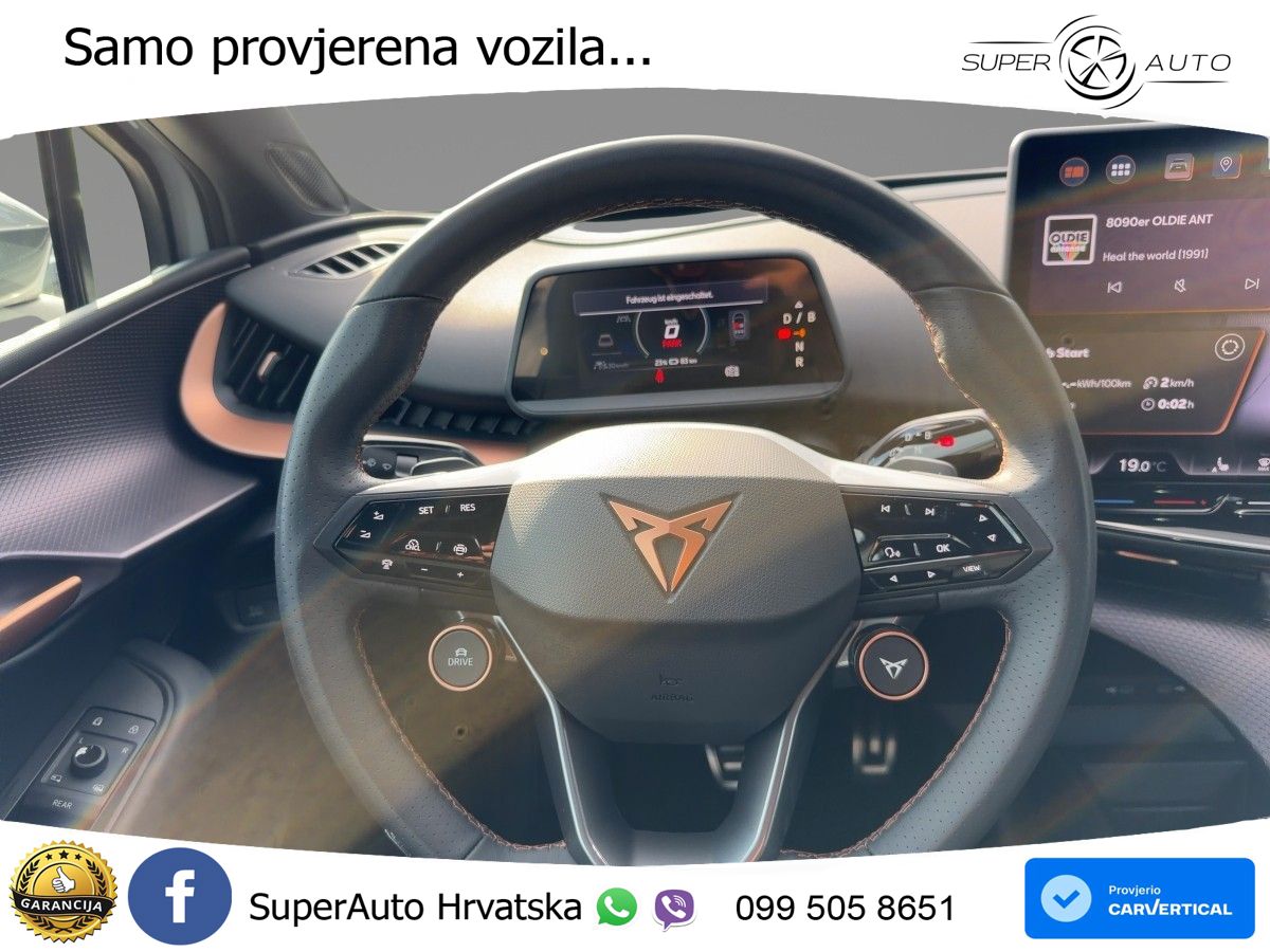 Cupra Tavascan 82 kWh (286 KS) LED+GR SJED+ACC
