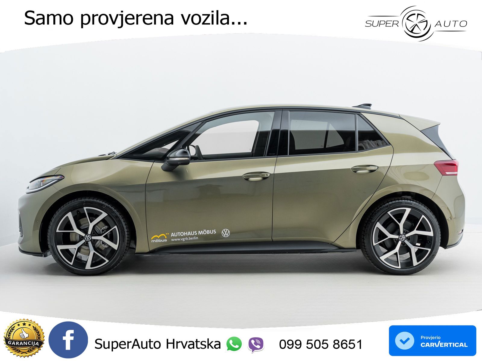 Volkswagen ID.3 79 kWh (231 KS) LED+GR SJED+ACC