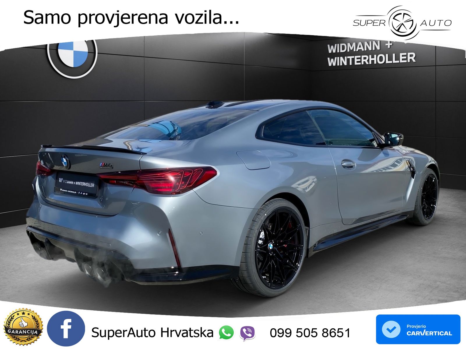 BMW M4 Competition 3.0 (530 KS) xDrive Steptronic LED+GR SJED+ACC