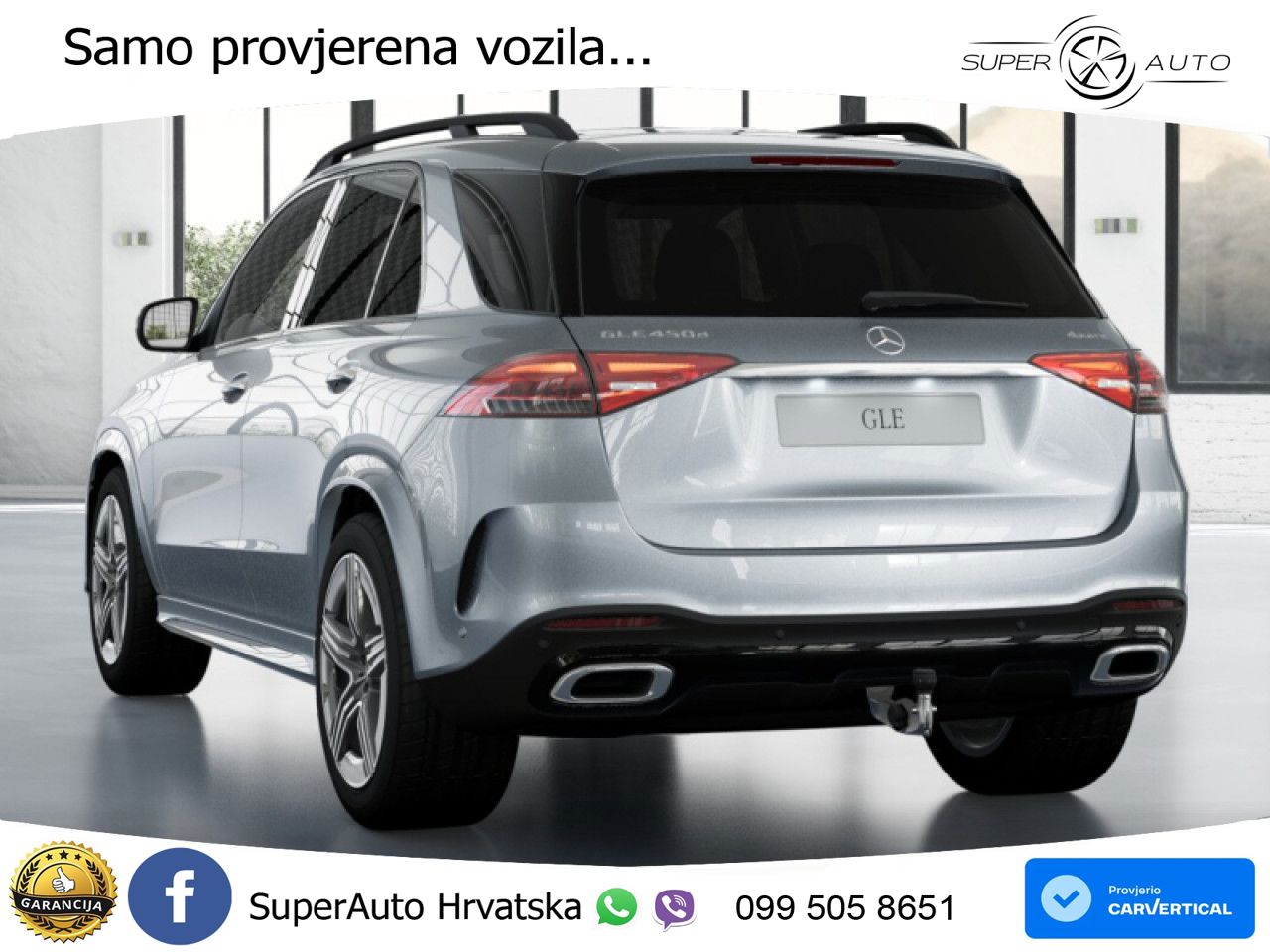 Mercedes GLE 450d (367 KS) EQ Boost 4MATIC 9G-TRONIC AMG LED+GR SJED+ACC