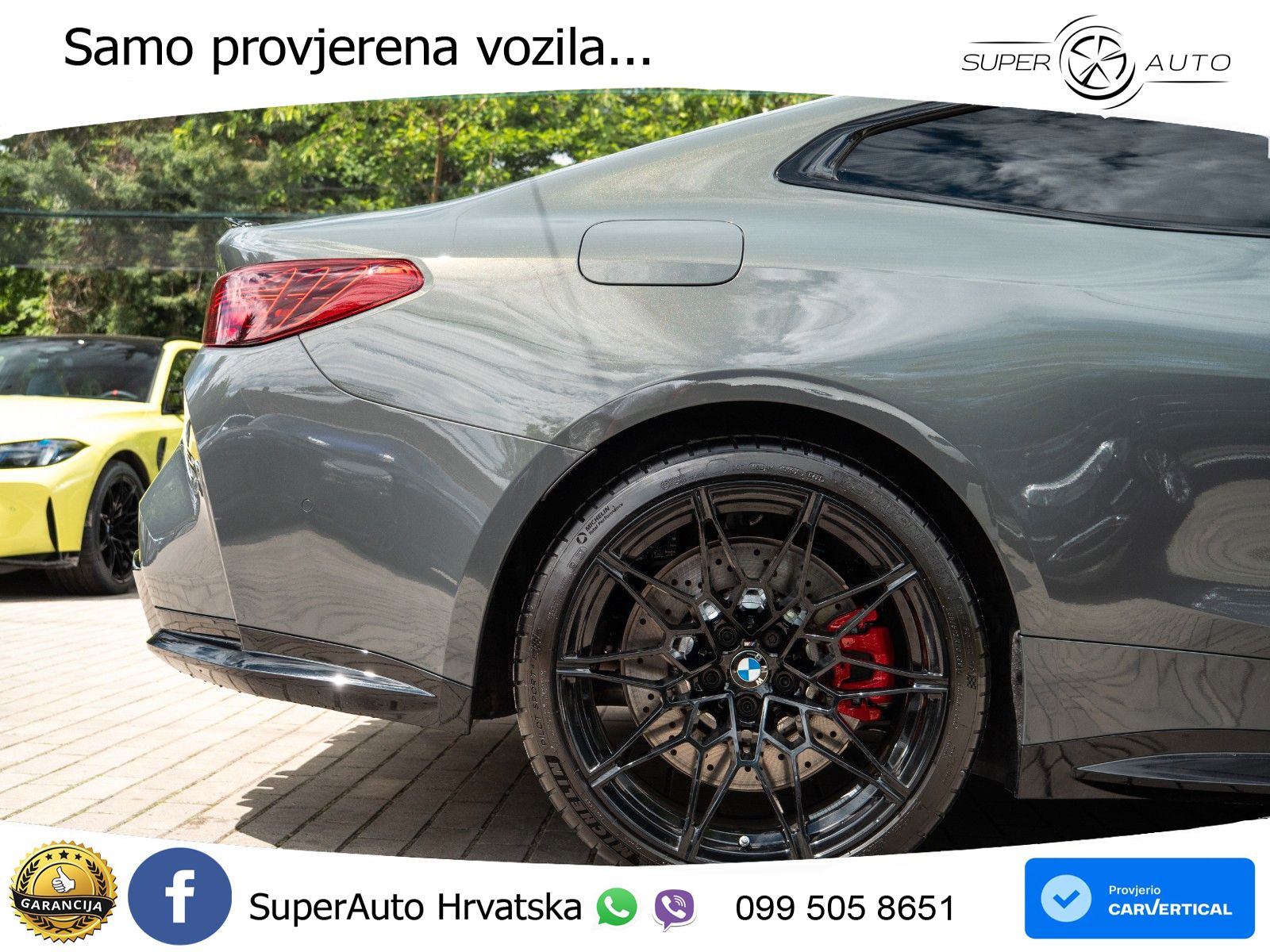 BMW M4 Competition 3.0 (530 KS) xDrive Steptronic LED+GR SJED+ACC