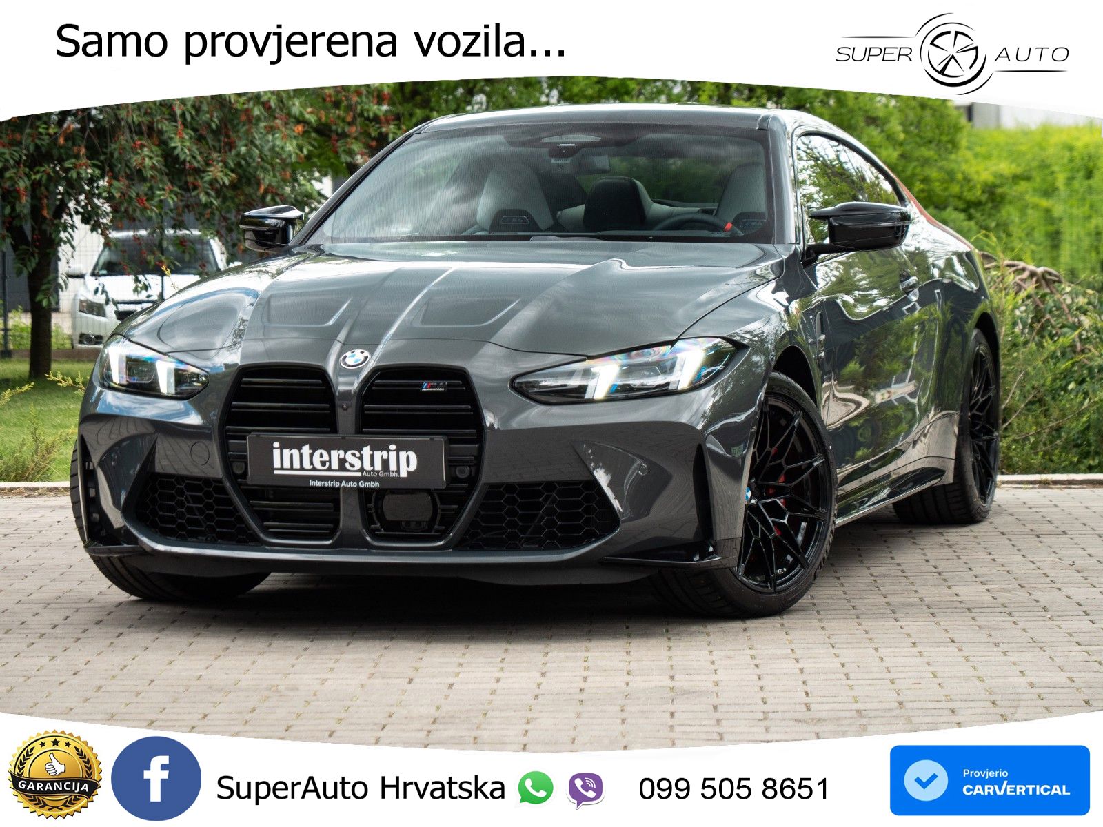 BMW M4 Competition 3.0 (530 KS) xDrive Steptronic LED+GR SJED+ACC