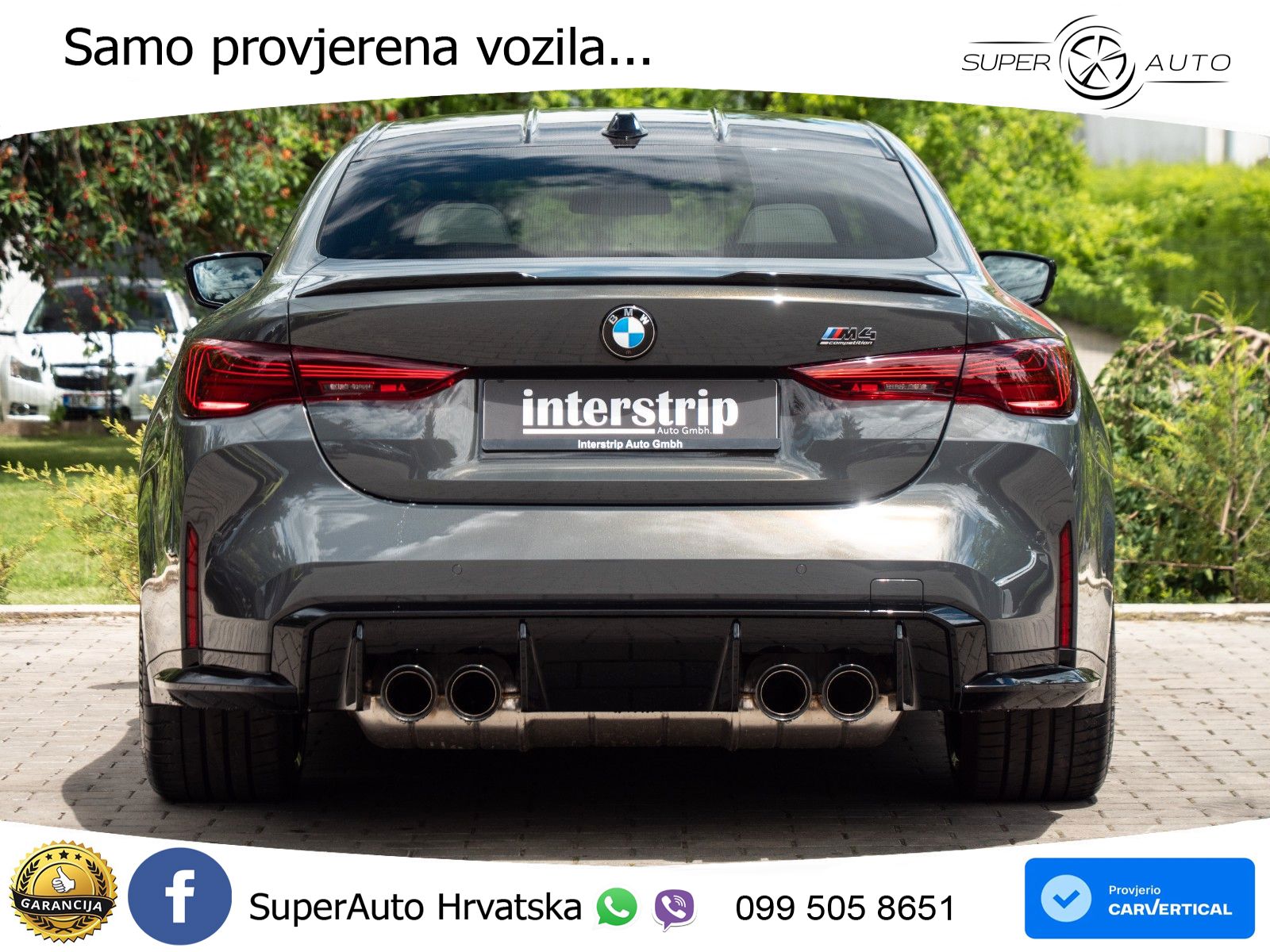 BMW M4 Competition 3.0 (530 KS) xDrive Steptronic LED+GR SJED+ACC