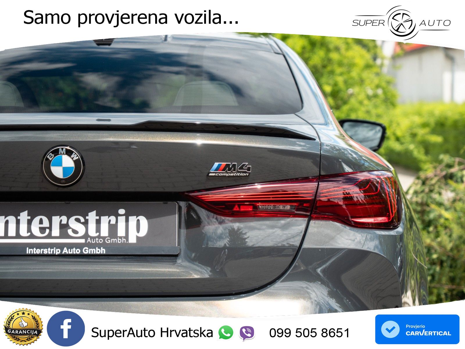 BMW M4 Competition 3.0 (530 KS) xDrive Steptronic LED+GR SJED+ACC