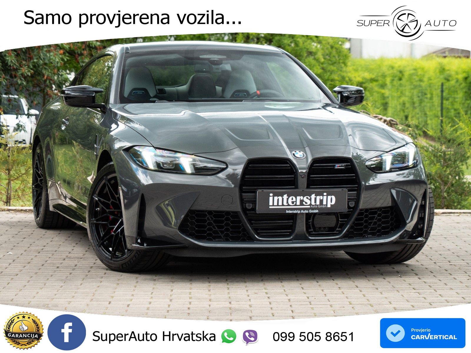 BMW M4 Competition 3.0 (530 KS) xDrive Steptronic LED+GR SJED+ACC