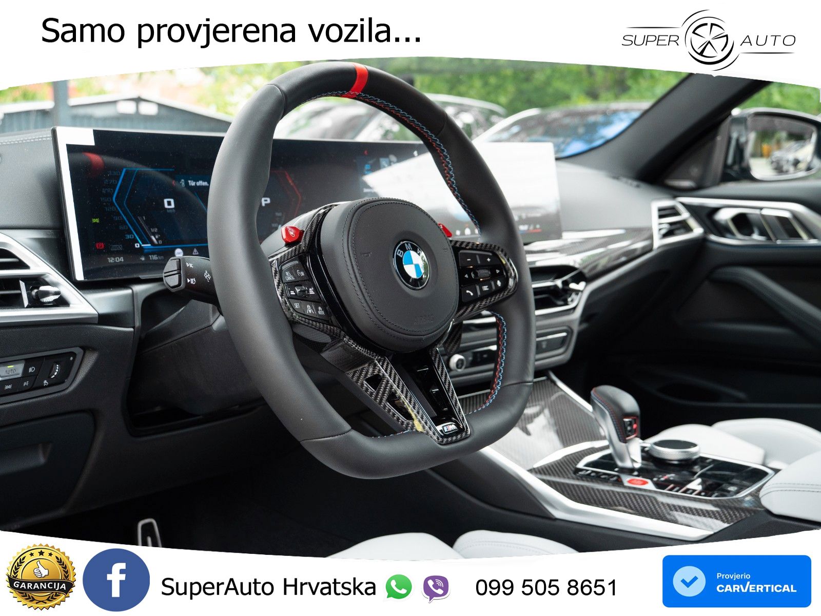 BMW M4 Competition 3.0 (530 KS) xDrive Steptronic LED+GR SJED+ACC