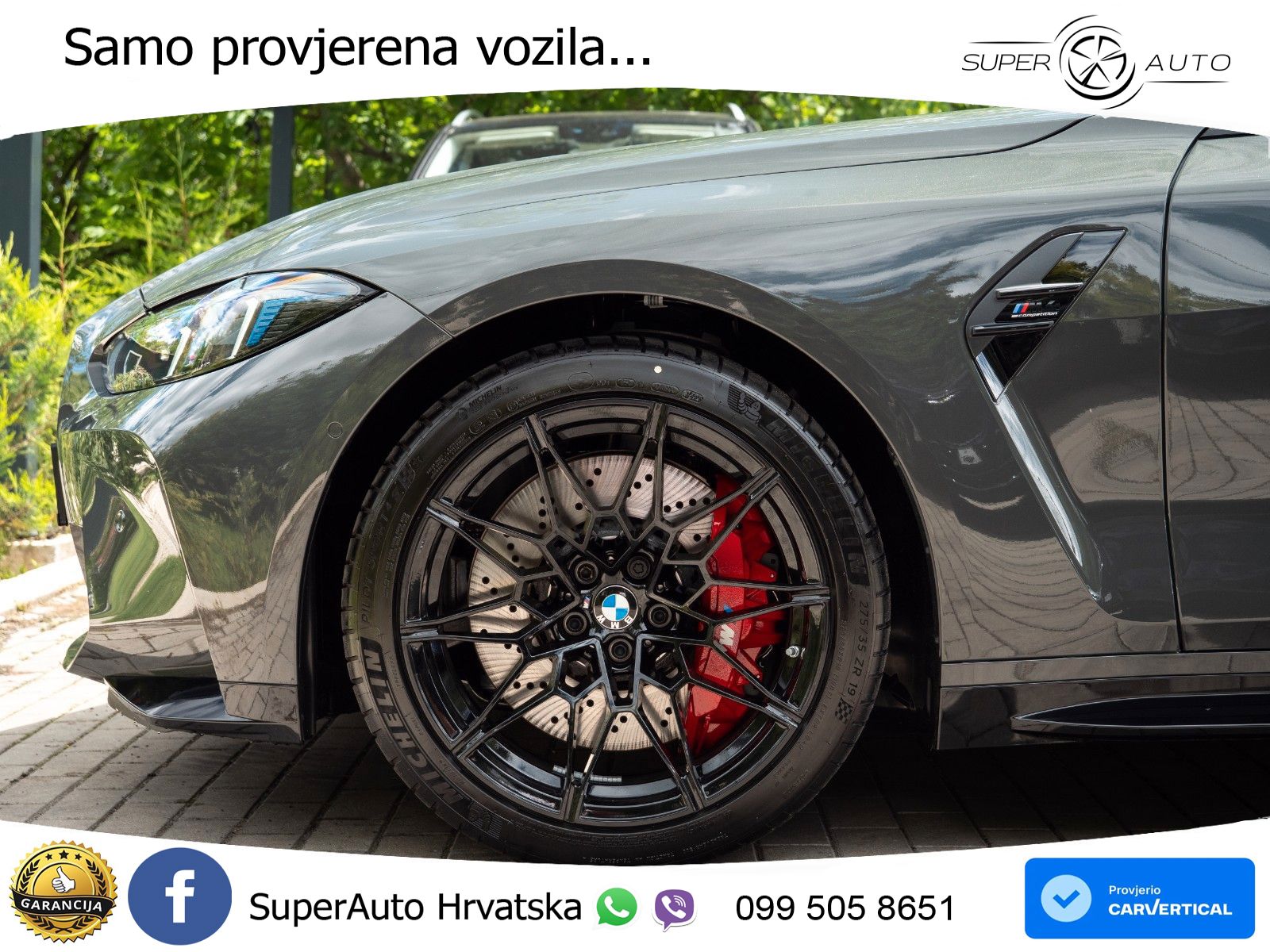 BMW M4 Competition 3.0 (530 KS) xDrive Steptronic LED+GR SJED+ACC
