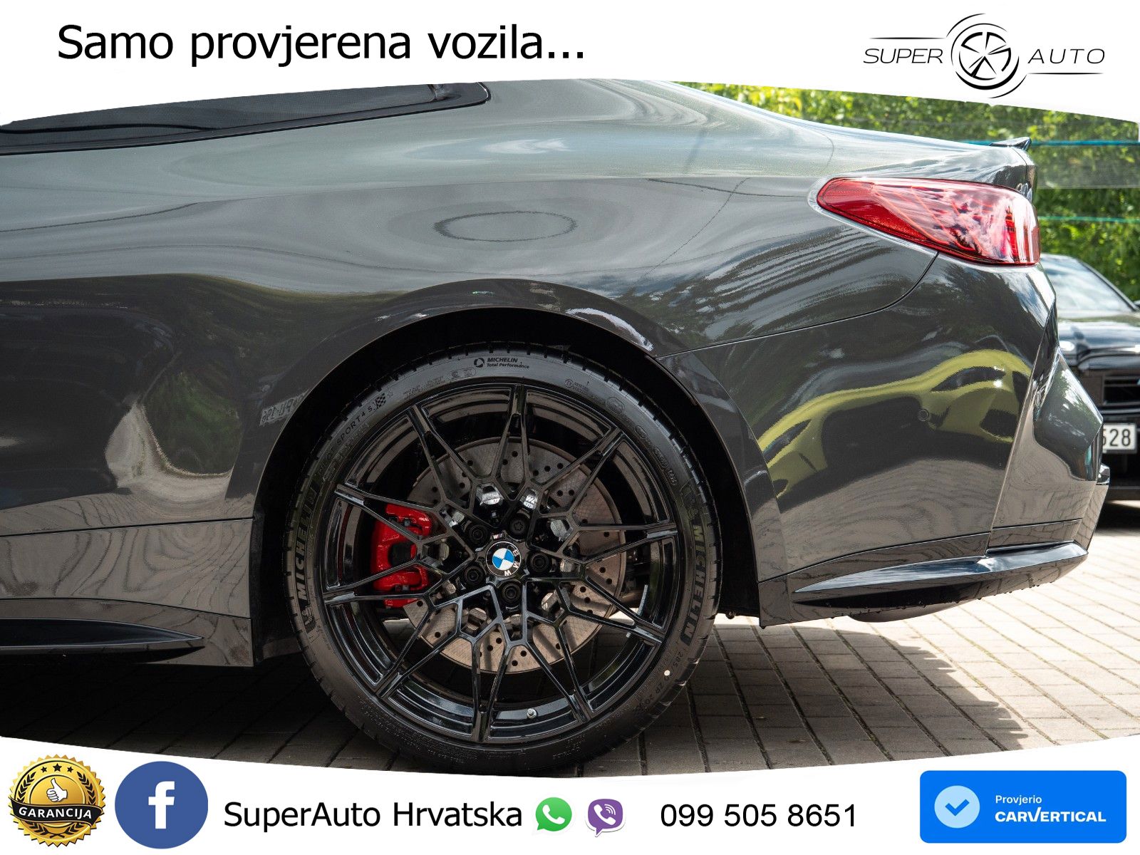 BMW M4 Competition 3.0 (530 KS) xDrive Steptronic LED+GR SJED+ACC