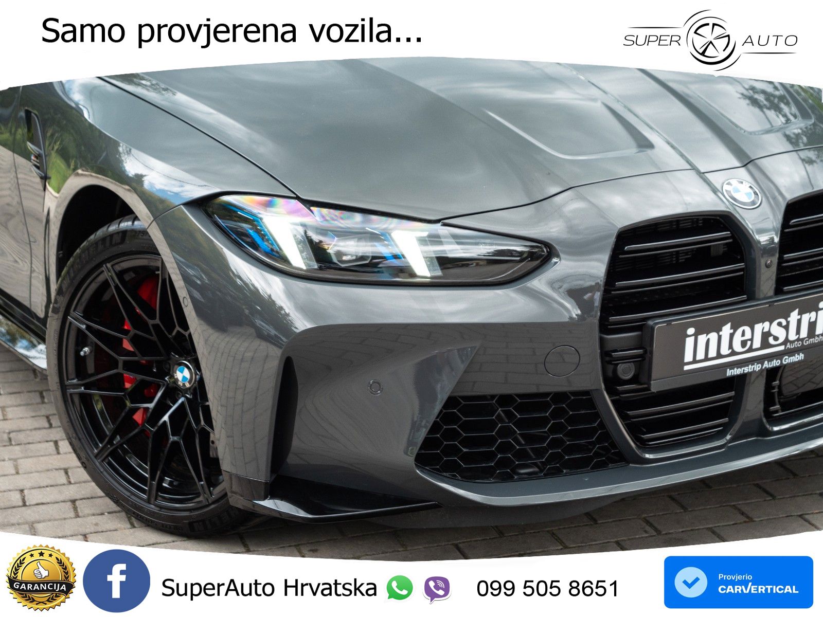 BMW M4 Competition 3.0 (530 KS) xDrive Steptronic LED+GR SJED+ACC