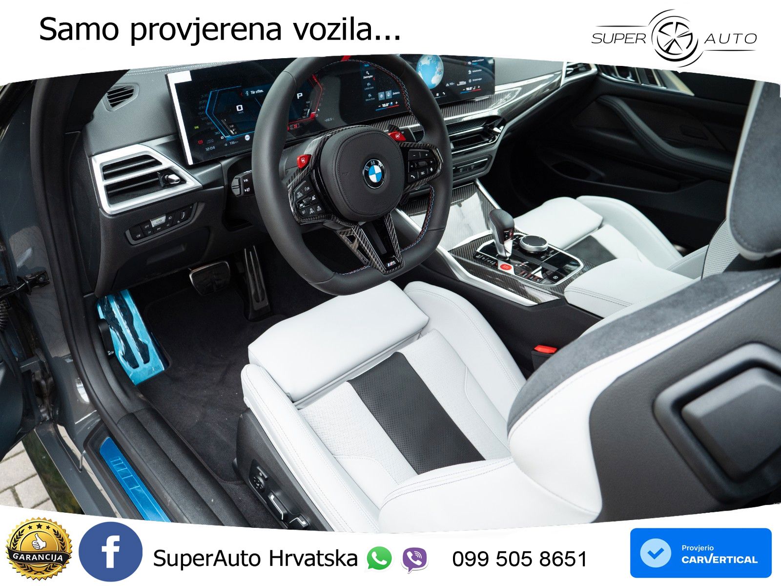 BMW M4 Competition 3.0 (530 KS) xDrive Steptronic LED+GR SJED+ACC