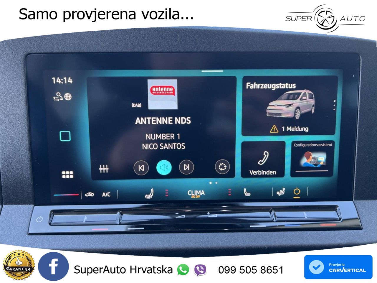 VW Caddy 122 KS