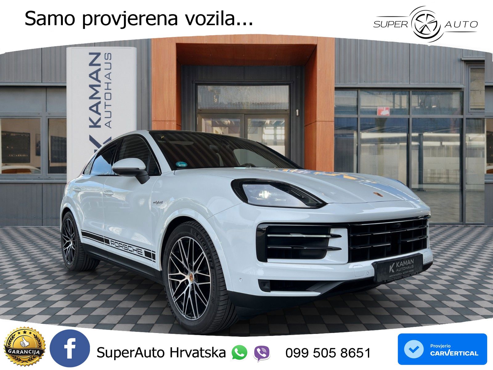 Porsche Cayenne Coupe 3.0 V6 (470 KS) E-Hybrid Tiptronic S