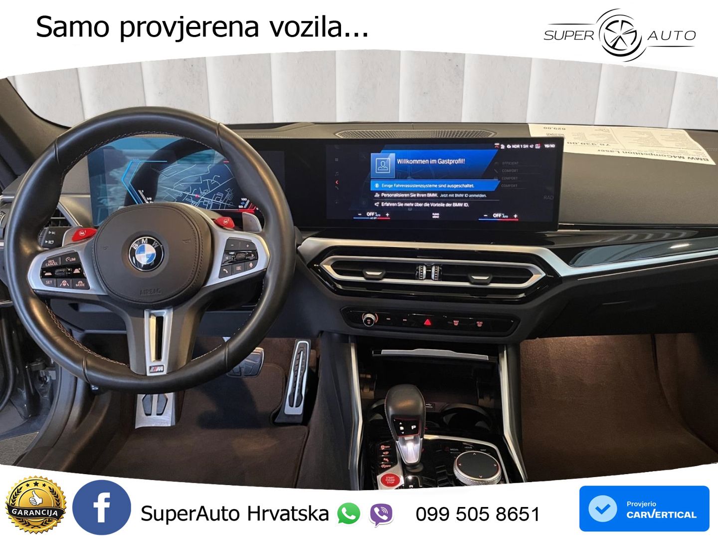 BMW M4 Competition 3.0 (510 KS) Steptronic LED+GR SJED+ACC
