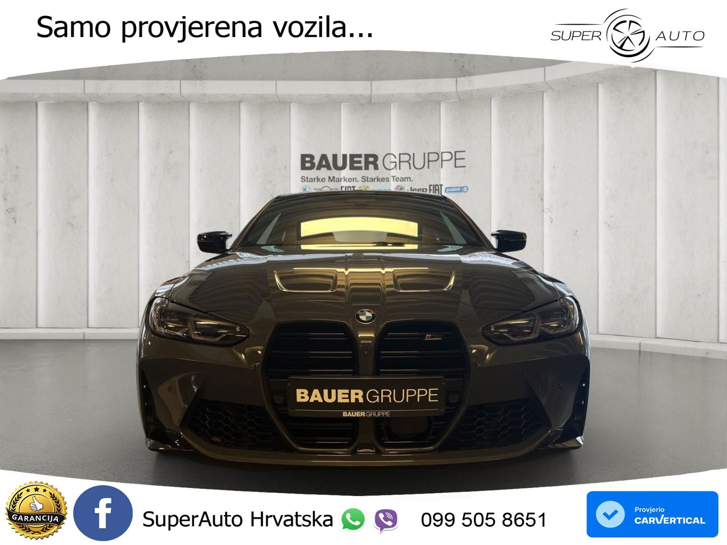 BMW M4 Competition 3.0 (510 KS) Steptronic LED+GR SJED+ACC