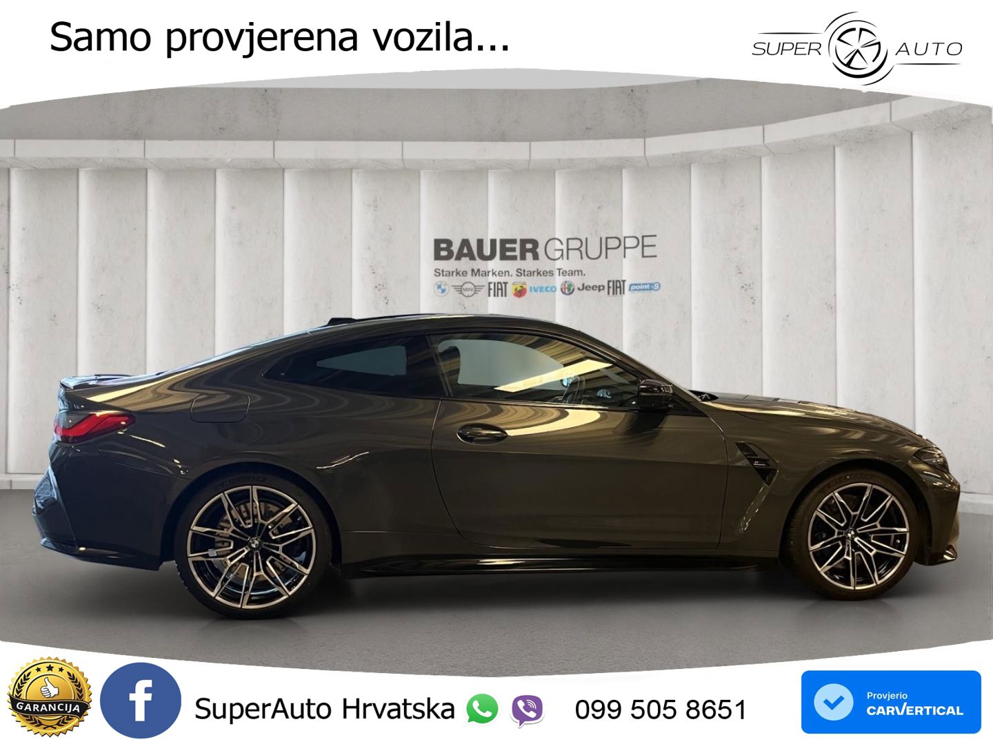 BMW M4 Competition 3.0 (510 KS) Steptronic LED+GR SJED+ACC