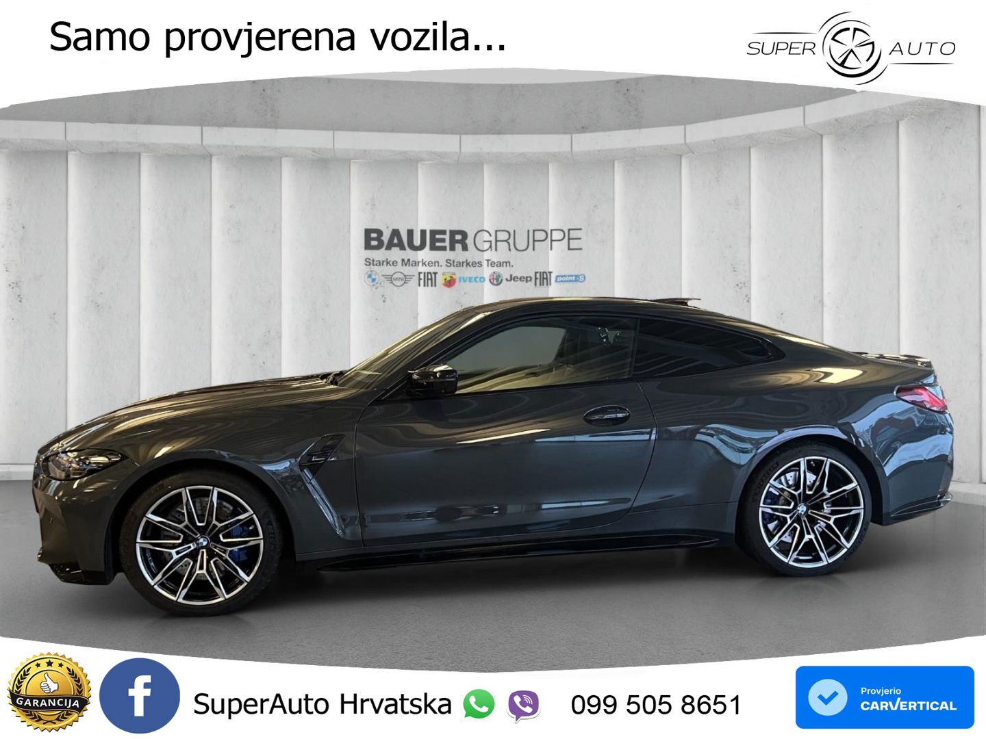 BMW M4 Competition 3.0 (510 KS) Steptronic LED+GR SJED+ACC