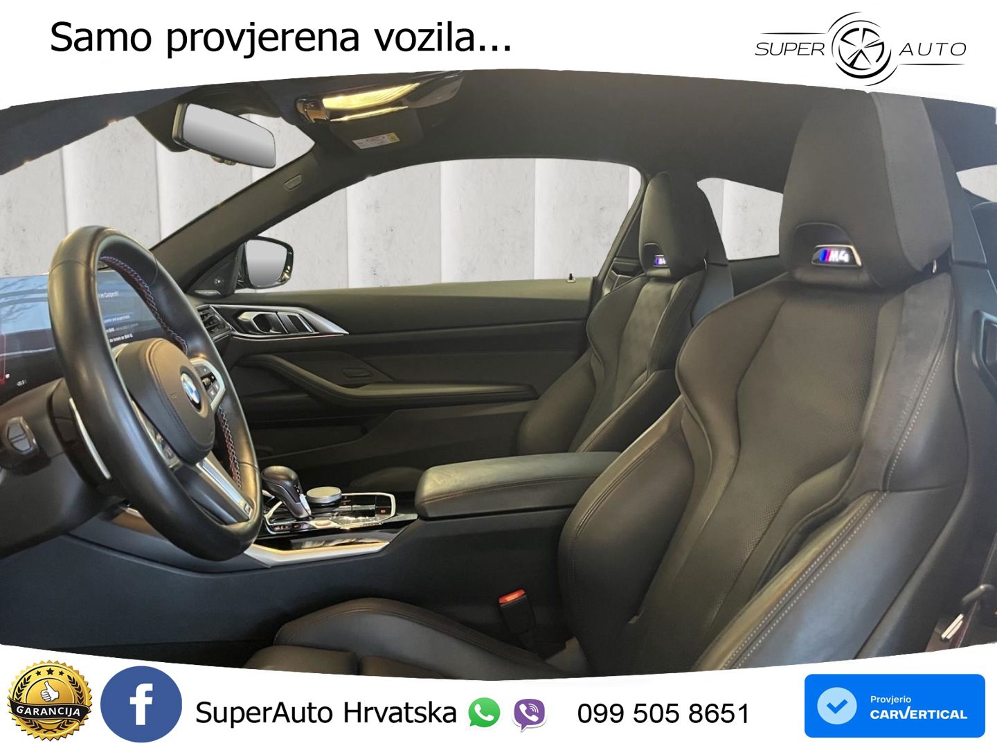 BMW M4 Competition 3.0 (510 KS) Steptronic LED+GR SJED+ACC