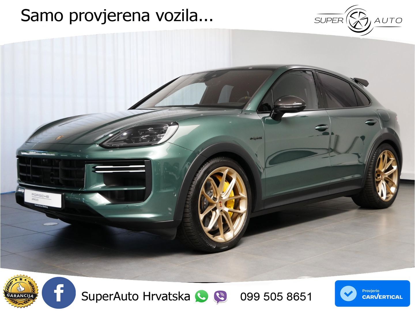 Porsche Cayenne Coupe Turbo 4.0 V8 (739 KS) E-Hybrid Tiptronic S GT-Paket LED+GR SJED+ACC