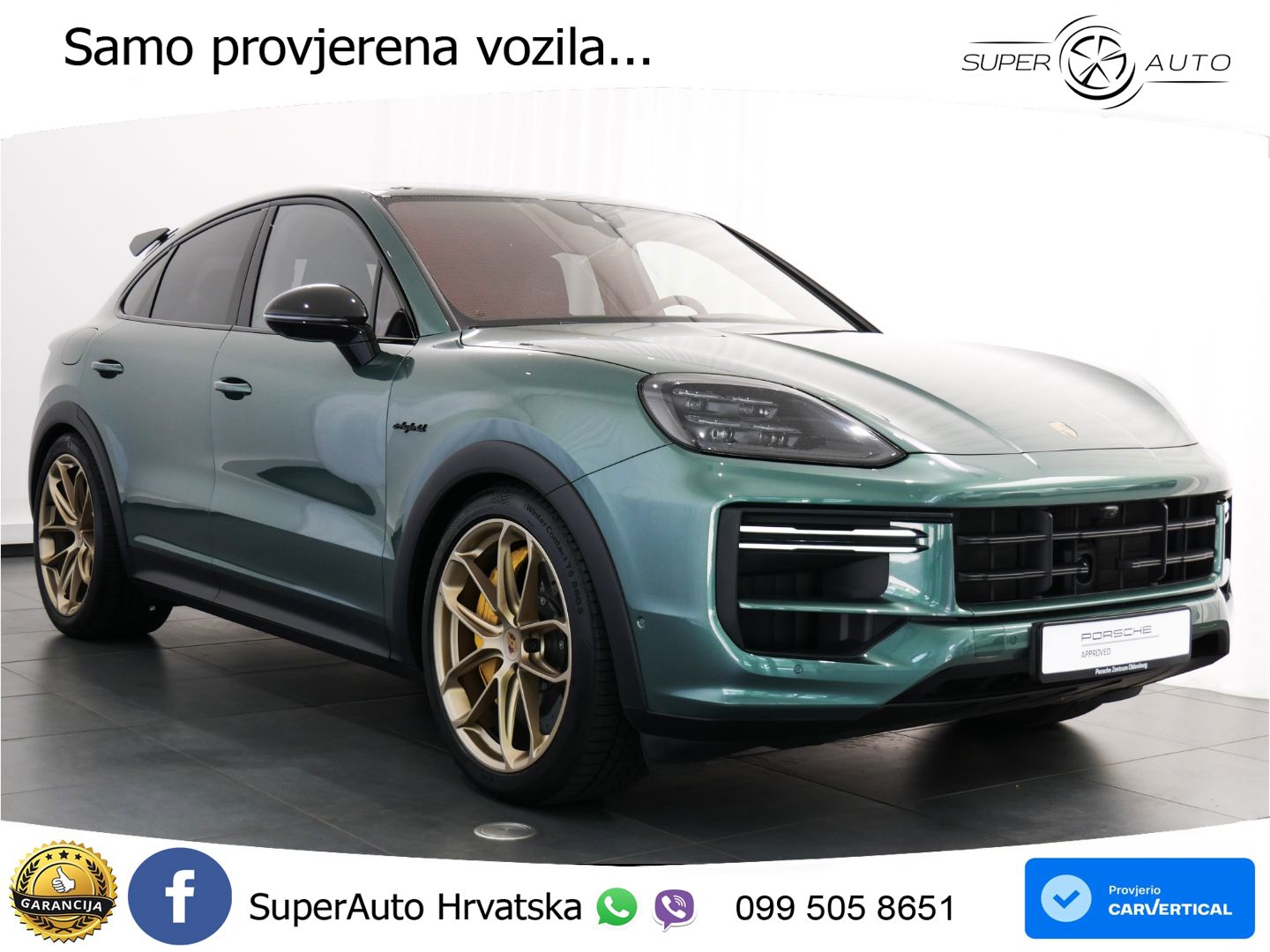 Porsche Cayenne Coupe Turbo 4.0 V8 (739 KS) E-Hybrid Tiptronic S GT-Paket LED+GR SJED+ACC