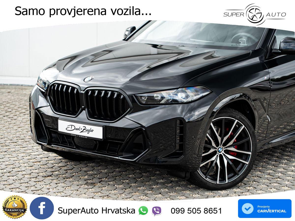 BMW X6 30d (298 KS) xDrive Steptronic M Sport LED+GR SJED+ACC