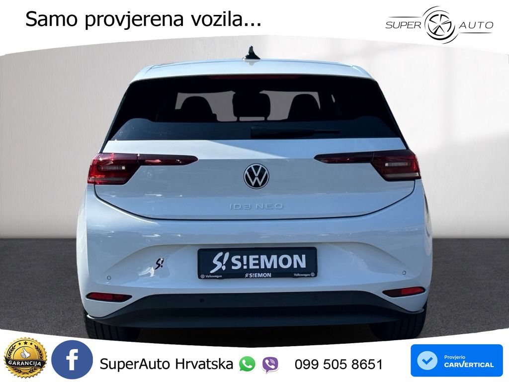Volkswagen ID.3 58 kWh (190 KS) LED+GR SJED+ACC