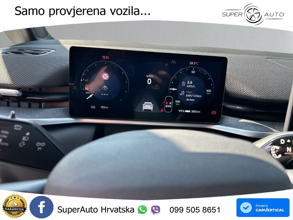 Volkswagen ID.3 58 kWh (190 KS) LED+GR SJED+ACC