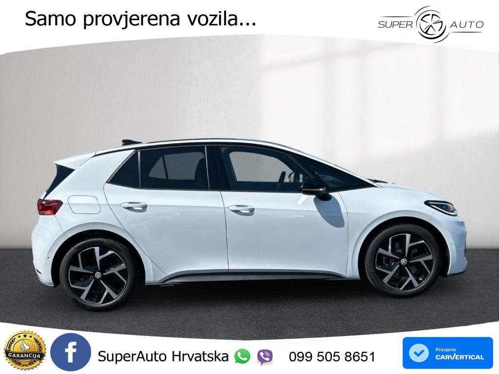 Volkswagen ID.3 58 kWh (190 KS) LED+GR SJED+ACC