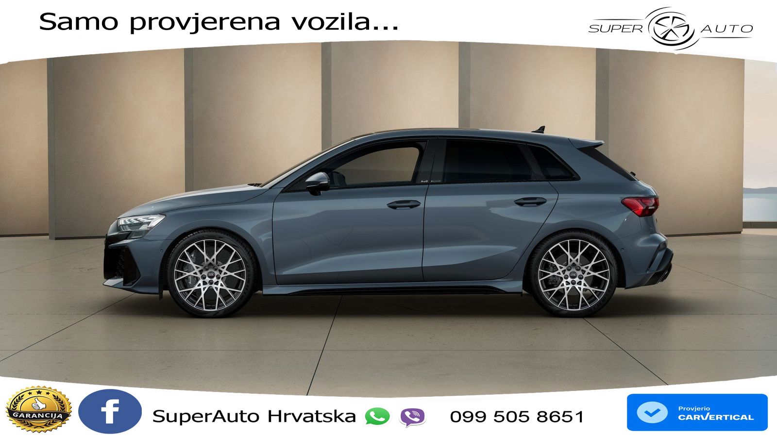 Audi RS3 Sportback 2.5 TFSI (400 KS) quattro S tronic LED+GR SJED+ACC