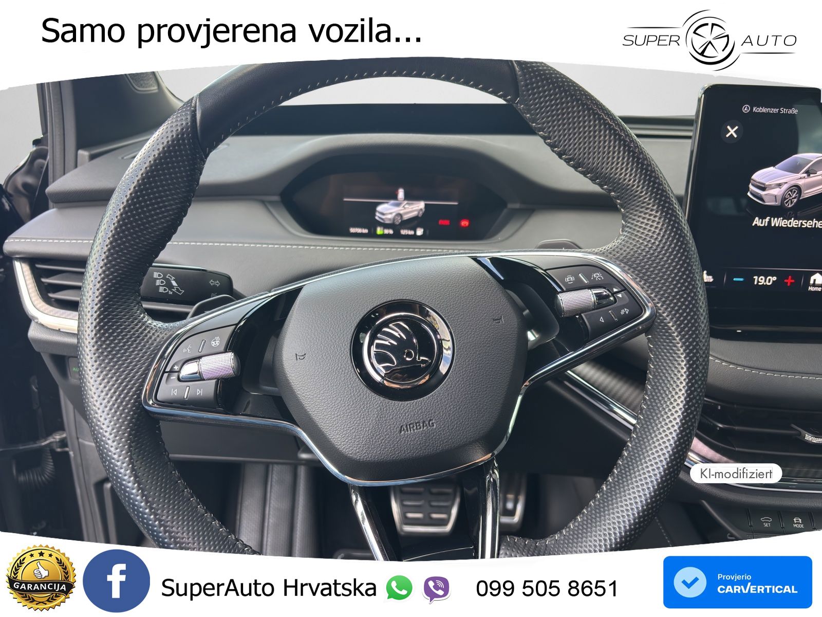 Škoda Enyaq iV 80x 82 kWh (265 KS) AWD SportLine LED+GR SJED+ACC