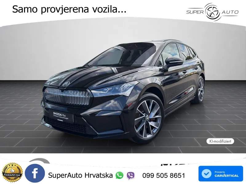Škoda Enyaq iV 80x 82 kWh (265 KS) AWD SportLine LED+GR SJED+ACC