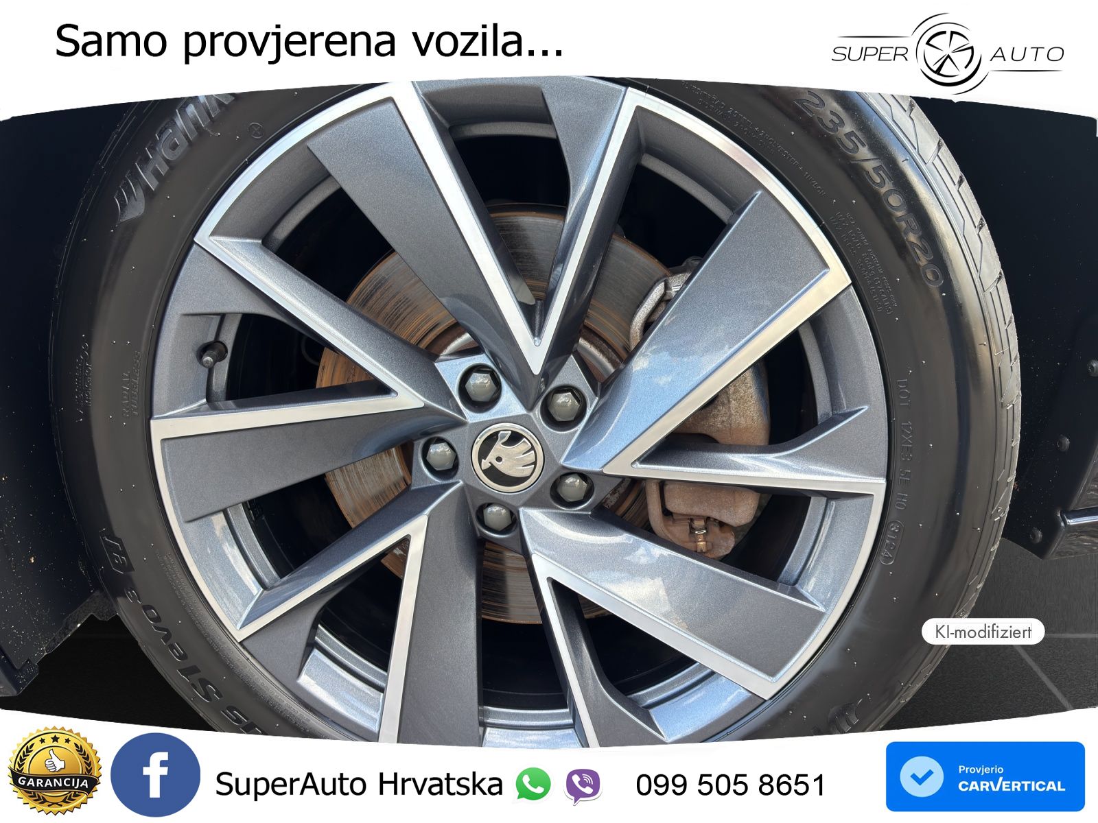 Škoda Enyaq iV 80x 82 kWh (265 KS) AWD SportLine LED+GR SJED+ACC