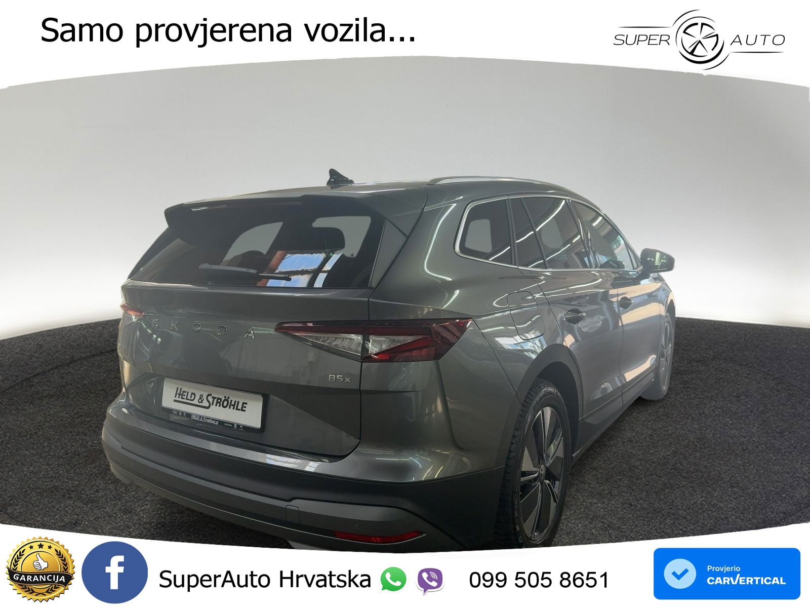 Škoda Enyaq iV 85x 82 kWh (286 KS) AWD