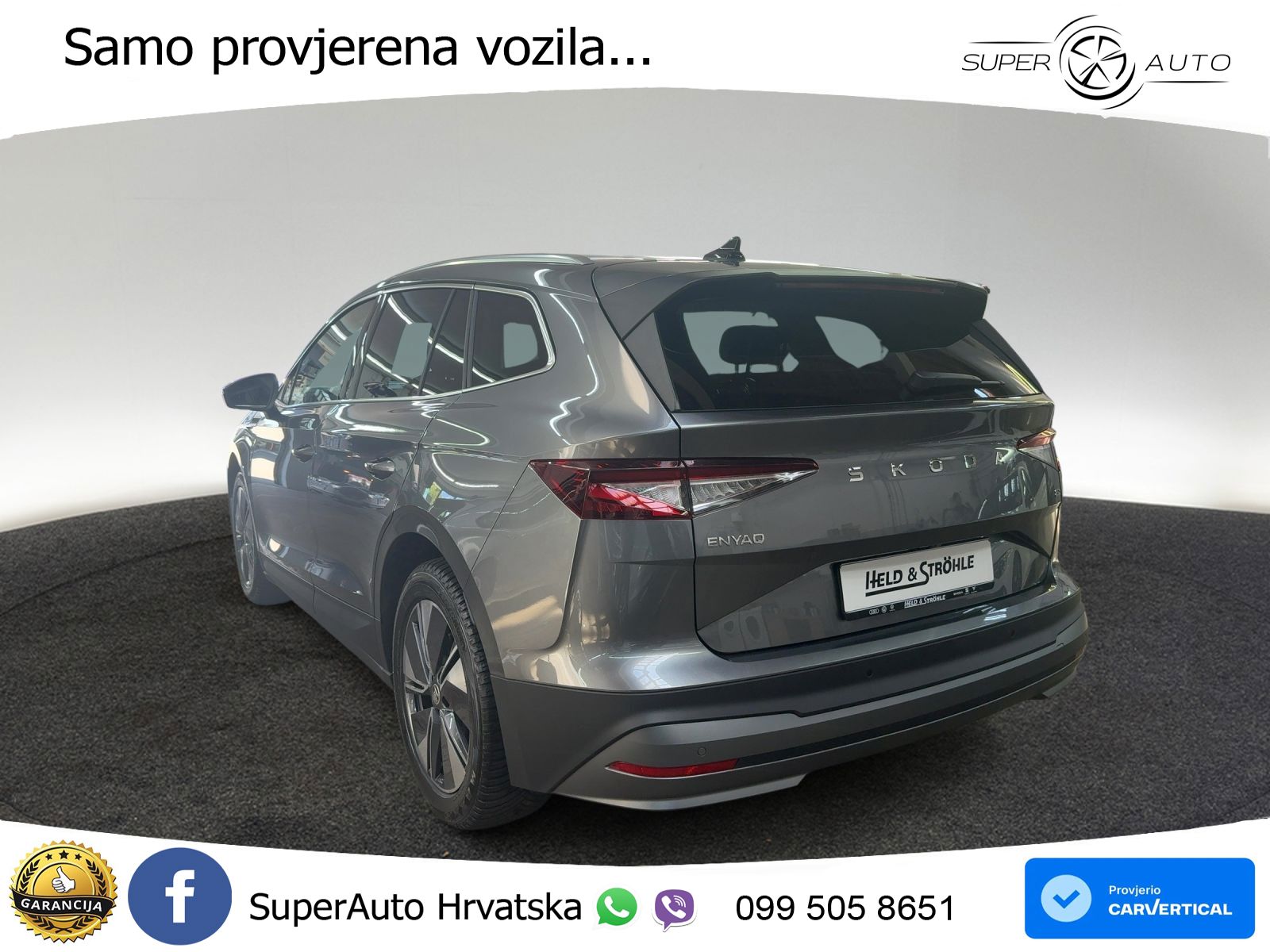 Škoda Enyaq iV 85x 82 kWh (286 KS) AWD