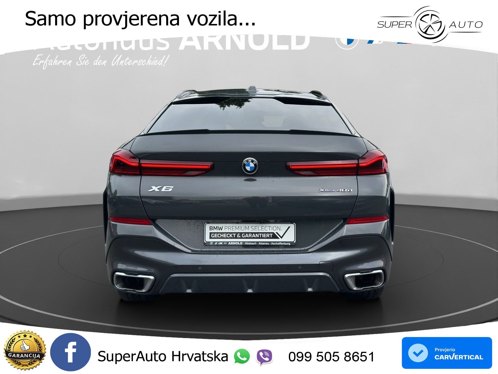 BMW X6 40d (352 KS) xDrive Steptronic M Sport LED+GR SJED+ACC