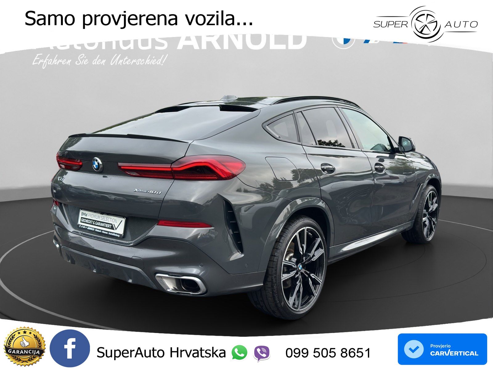 BMW X6 40d (352 KS) xDrive Steptronic M Sport LED+GR SJED+ACC