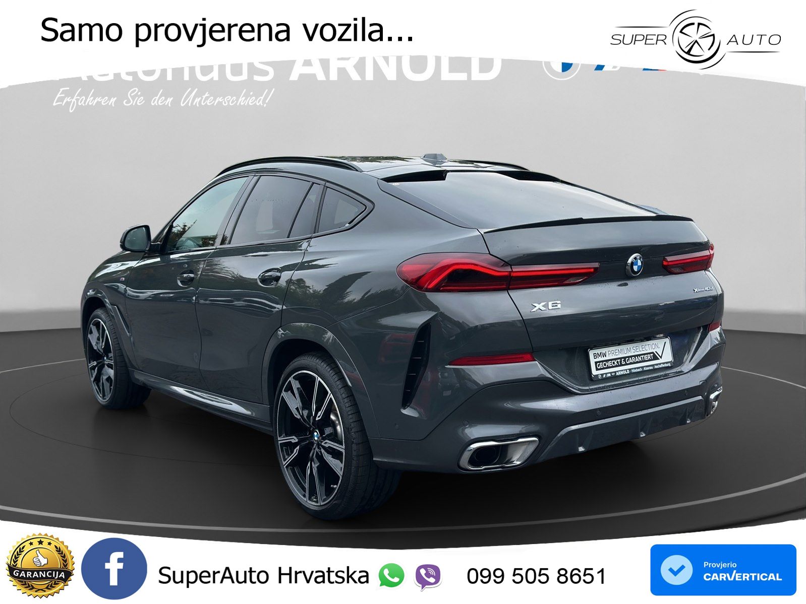 BMW X6 40d (352 KS) xDrive Steptronic M Sport LED+GR SJED+ACC