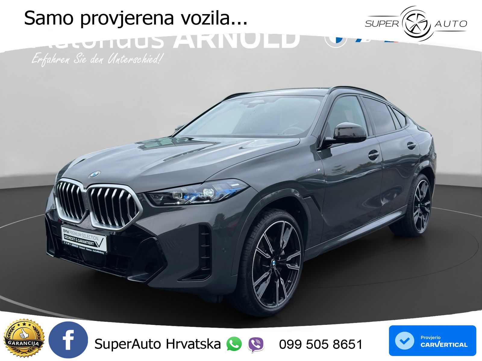 BMW X6 40d (352 KS) xDrive Steptronic M Sport LED+GR SJED+ACC