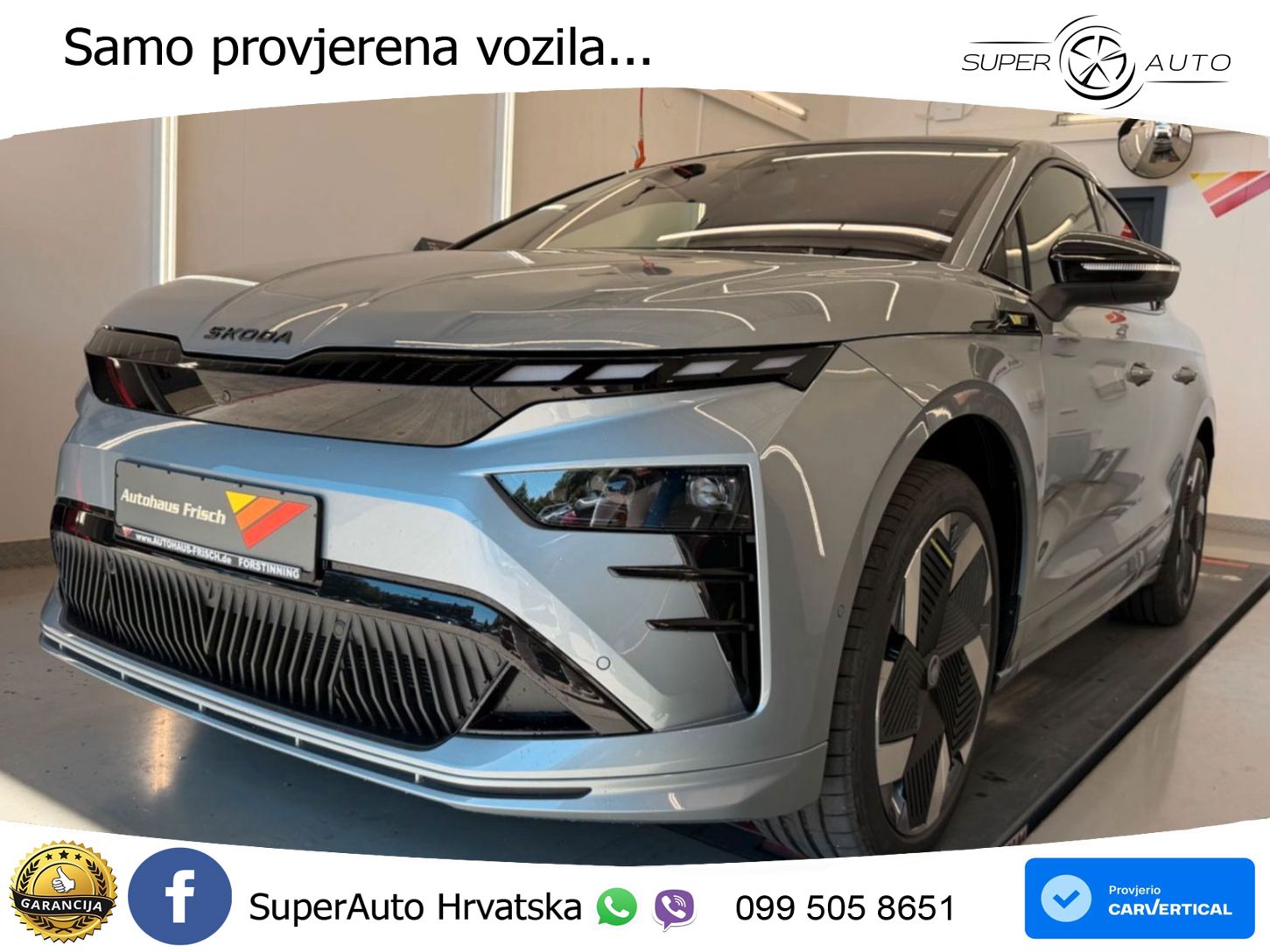 Škoda Enyaq Coupe iV RS 82 kWh (340 KS) AWD Lounge LED+GR SJED+ACC