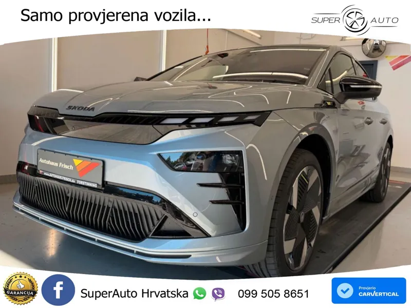 Škoda Enyaq Coupe iV RS 82 kWh (340 KS) AWD Lounge LED+GR SJED+ACC