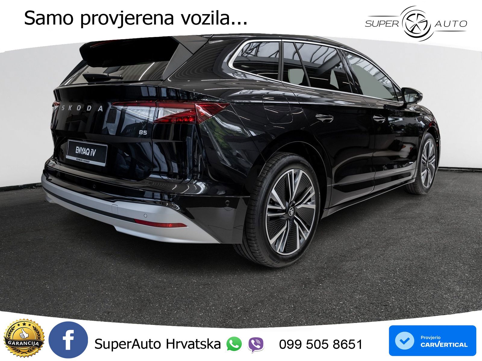Škoda Enyaq 85 82 kWh (286 KS) Selection LED+GR SJED+ACC