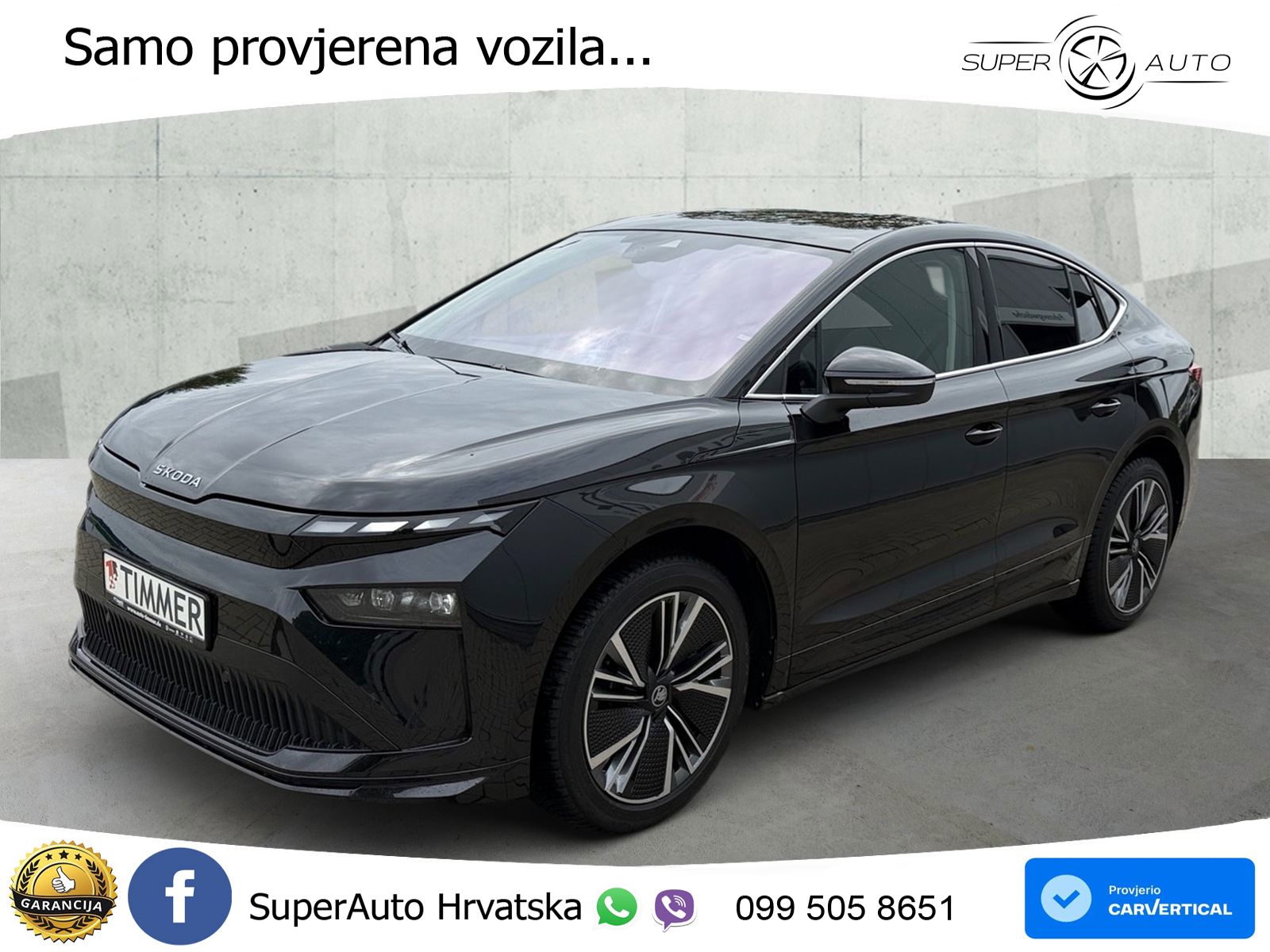 Škoda Enyaq Coupe iV 85 82 kWh (286 KS) Loft LED+GR SJED+ACC