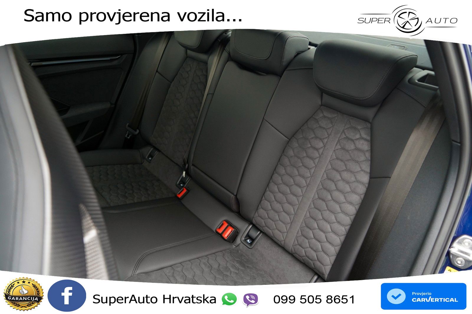 Audi RS3 Sedan 2.5 TFSI (400 KS) quattro S tronic LED+GR SJED+ACC