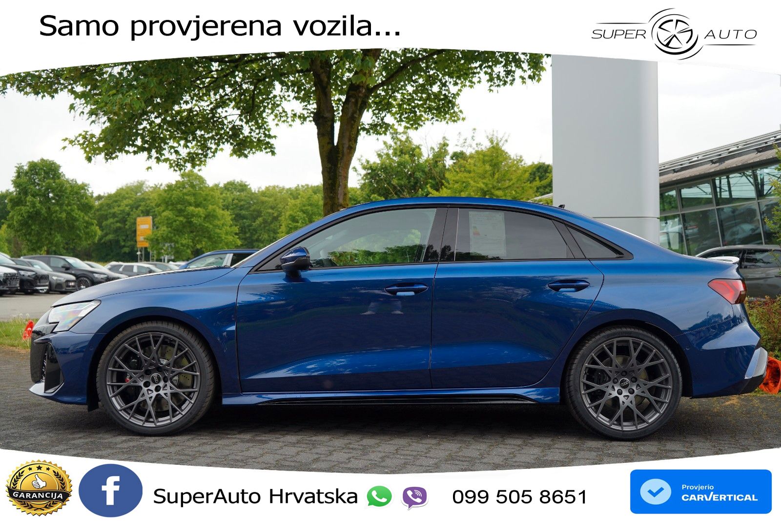 Audi RS3 Sedan 2.5 TFSI (400 KS) quattro S tronic LED+GR SJED+ACC